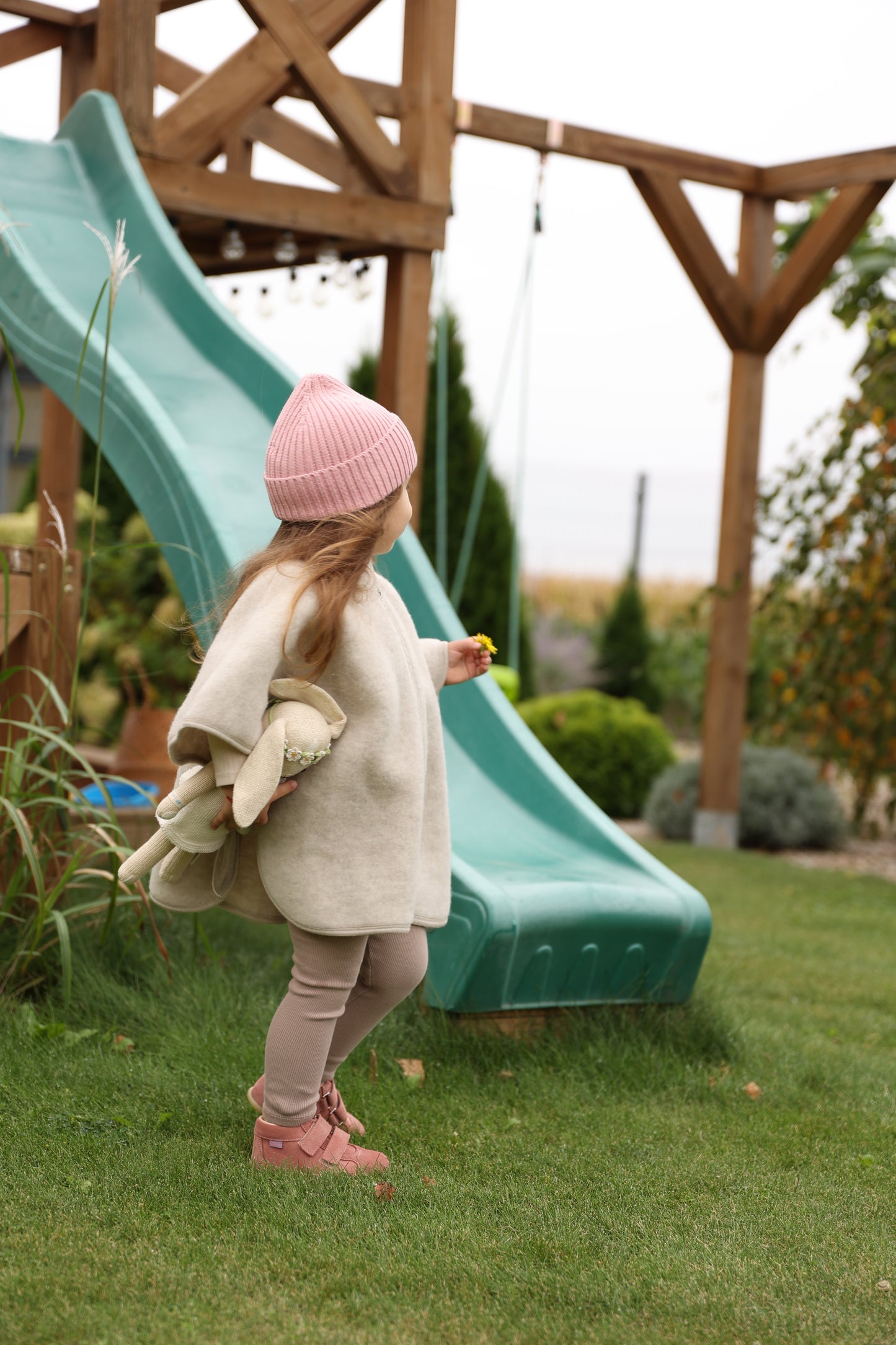 Merino Wool Car Poncho