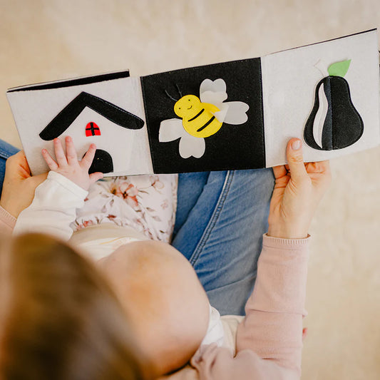 Black & White High Contrast Quiet Book – Stimulate Your Baby’s Visual Development