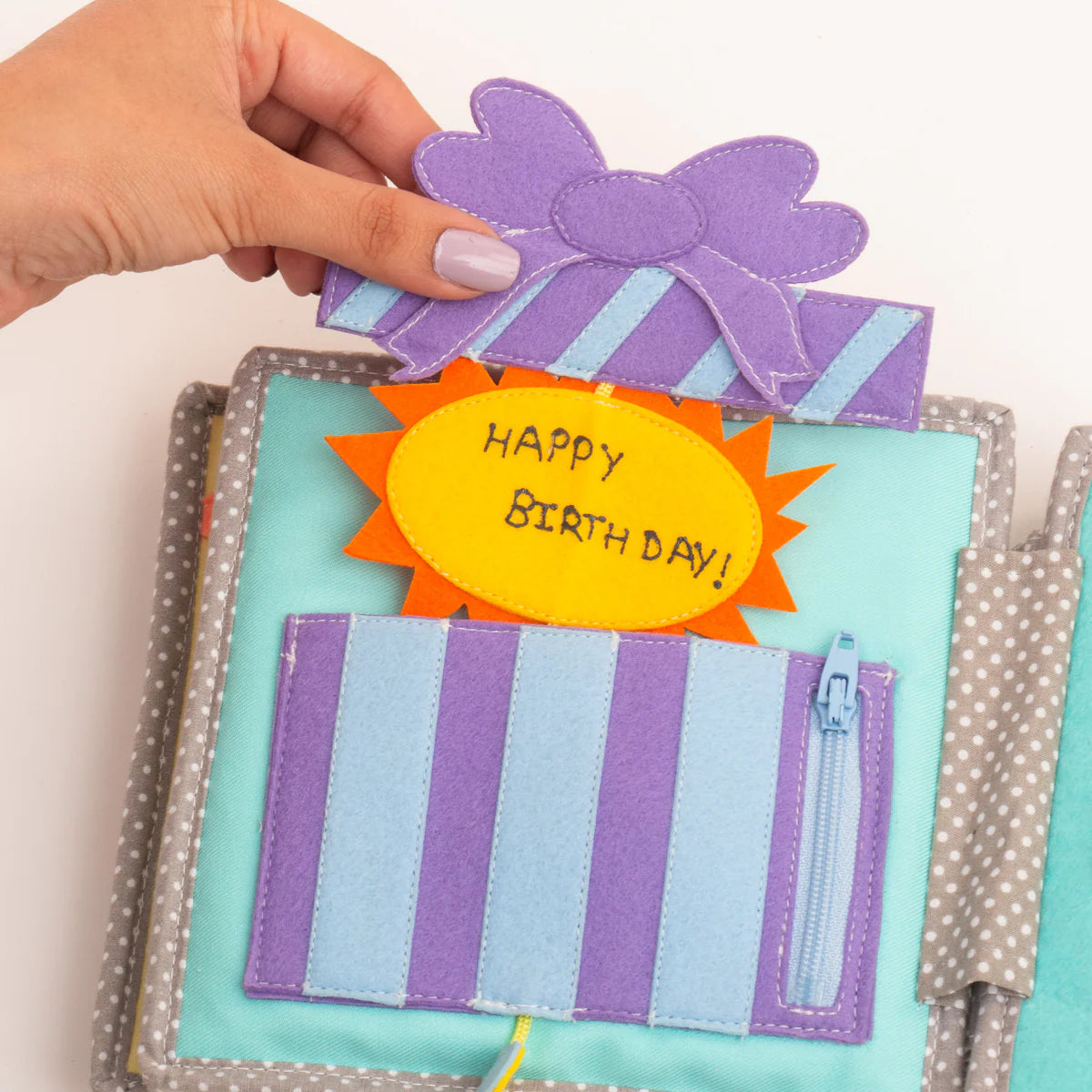 Mini Quiet Book – The Perfect Travel Companion for Little Explorers