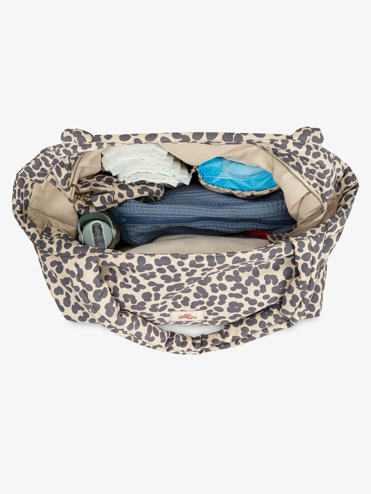 Large Dotty Mom Bag – Spacious, Sustainable, and Stylish